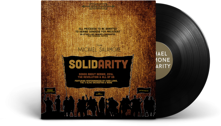 Solidarity Songs Inspired By Bernie, 2016, The Revolution - Solidarity (990x586), Png Download