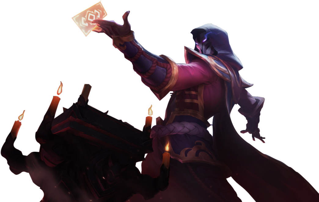 Related Wallpapers - Blood Moon Twisted Fate Render (1164x687), Png Download