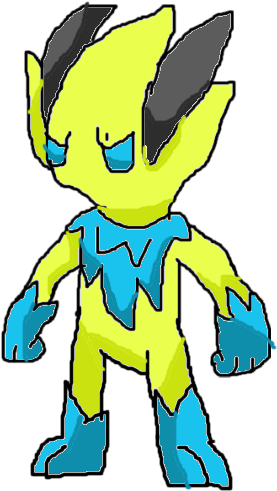 Drew That Stattack/ub Static In Color - Cartoon (800x600), Png Download