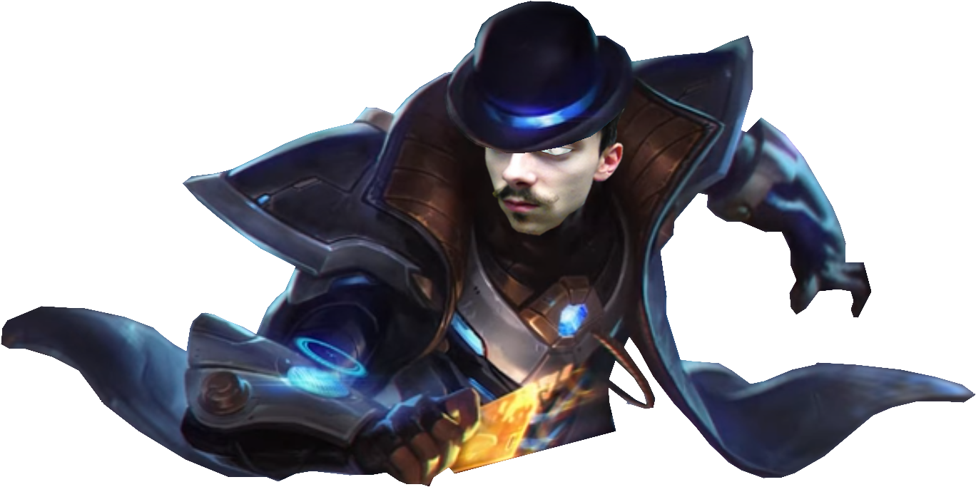 I Cropped My Own Face And Put It On 𝒫𝓊𝓁𝓈𝑒 𝒻𝒾𝓇𝑒 - Pulsefire Twisted Fate Png (1373x708), Png Download