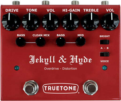 Truetone V3 Jekyll & Hyde Overdrive Distortion Pedal - Truetone Jekyll & Hyde Overdrive & Distortion (1000x667), Png Download