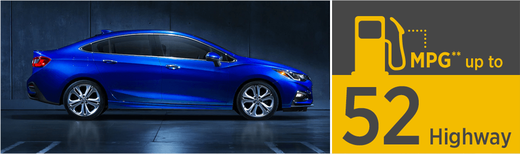 2018 Chevrolet Cruze Model Msrp & Fuel Mileage (1032x306), Png Download