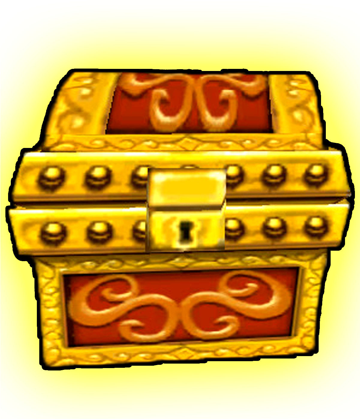 Gold Chest-0 - Wiki (1200x1800), Png Download