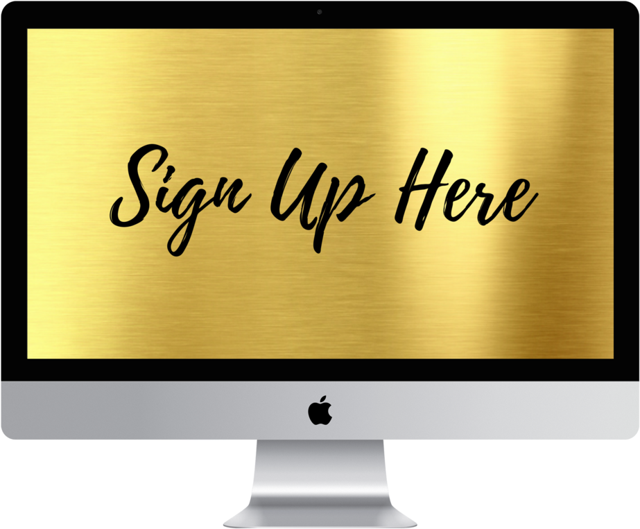 Sign Up Here Imac2015 Front - Imac 27 (1000x1000), Png Download