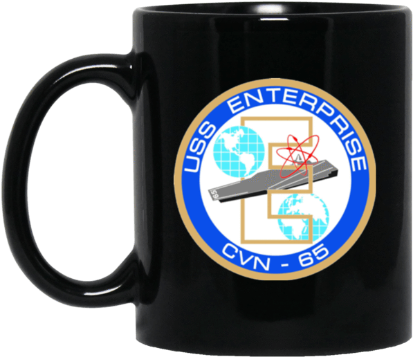 Uss Enterprise Cvn 65 Coffee Mugs - Love You To The Moon And Back Jack And Sally (600x600), Png Download