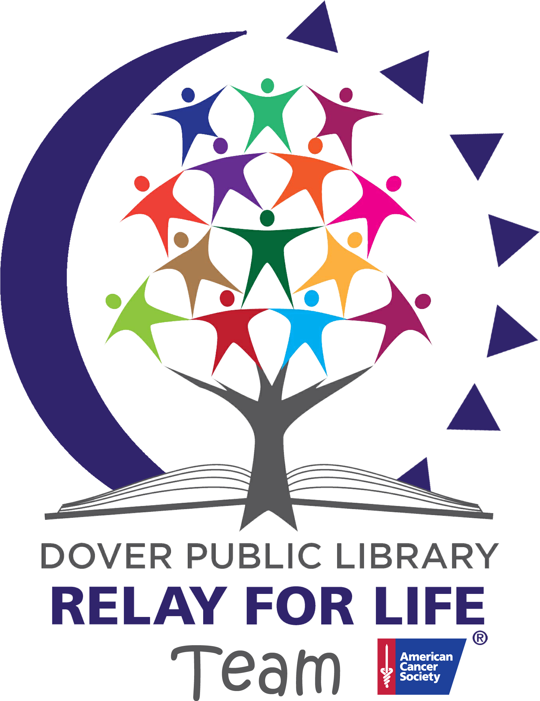 Dpl Relay Color - Dover Public Library Logo (1837x2348), Png Download