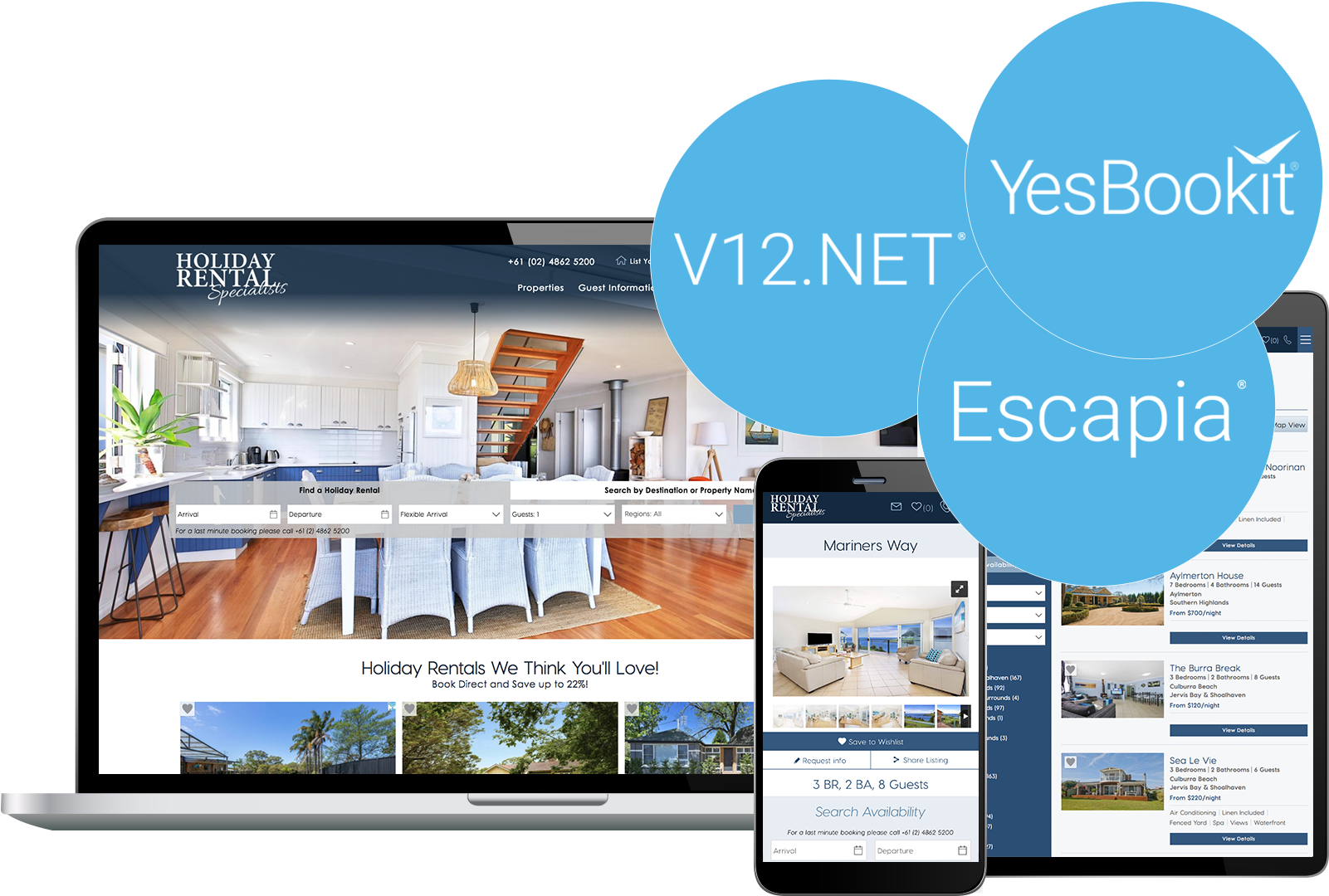 The Preferred Direct-booking Website Solution For Homeaway - Online Advertising (1628x1127), Png Download