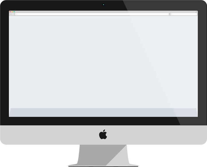 Imac Flat Mockup 2 , 2015 08 26 - Laptop Png (722x583), Png Download
