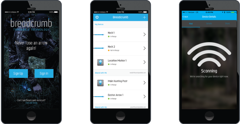 Breadcrumb Tracker App (783x403), Png Download