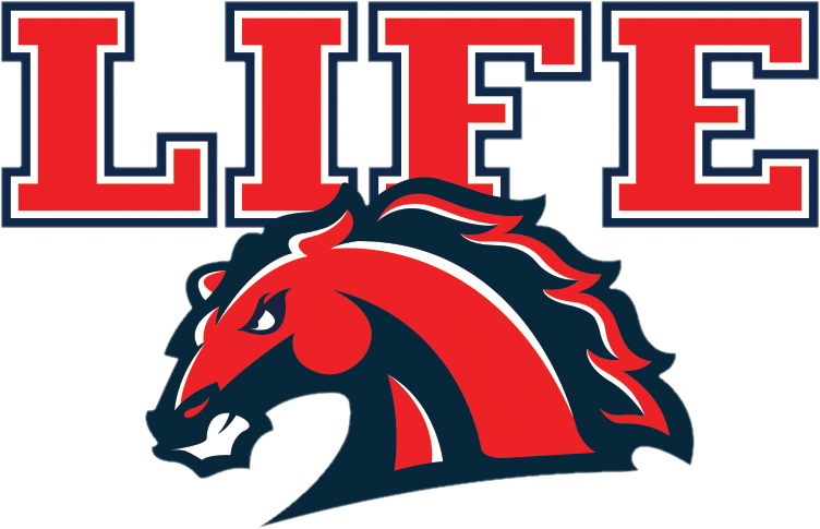 Life School Waxahachie Mustangs - Life High School Waxahachie Mustang (752x485), Png Download