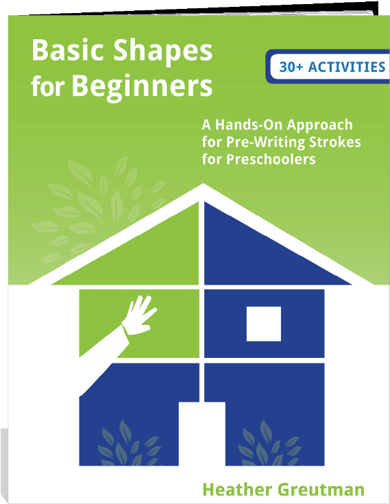 Basic Shapes For Beginners - Basic Shapes For Beginners (b/w): A Hands-on Approach (600x772), Png Download