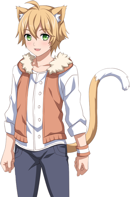 Koneko - Cartoon (550x825), Png Download