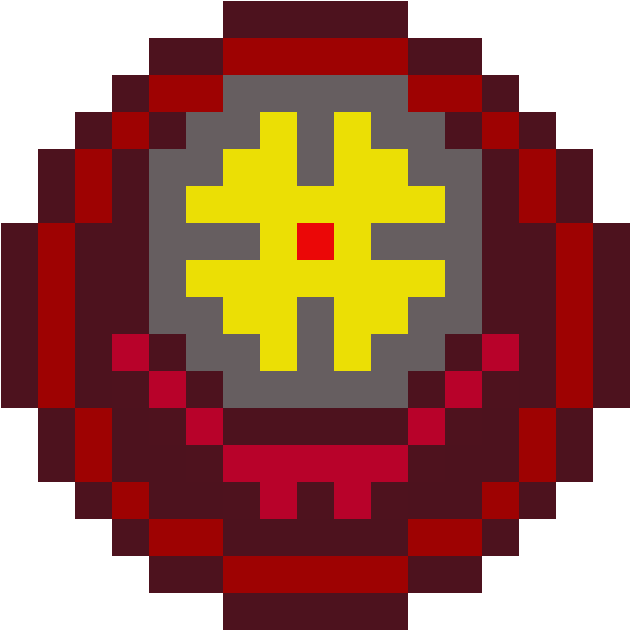 Kamikaze Prototipe - Pixel Art Deadpool Logo (1184x1184), Png Download