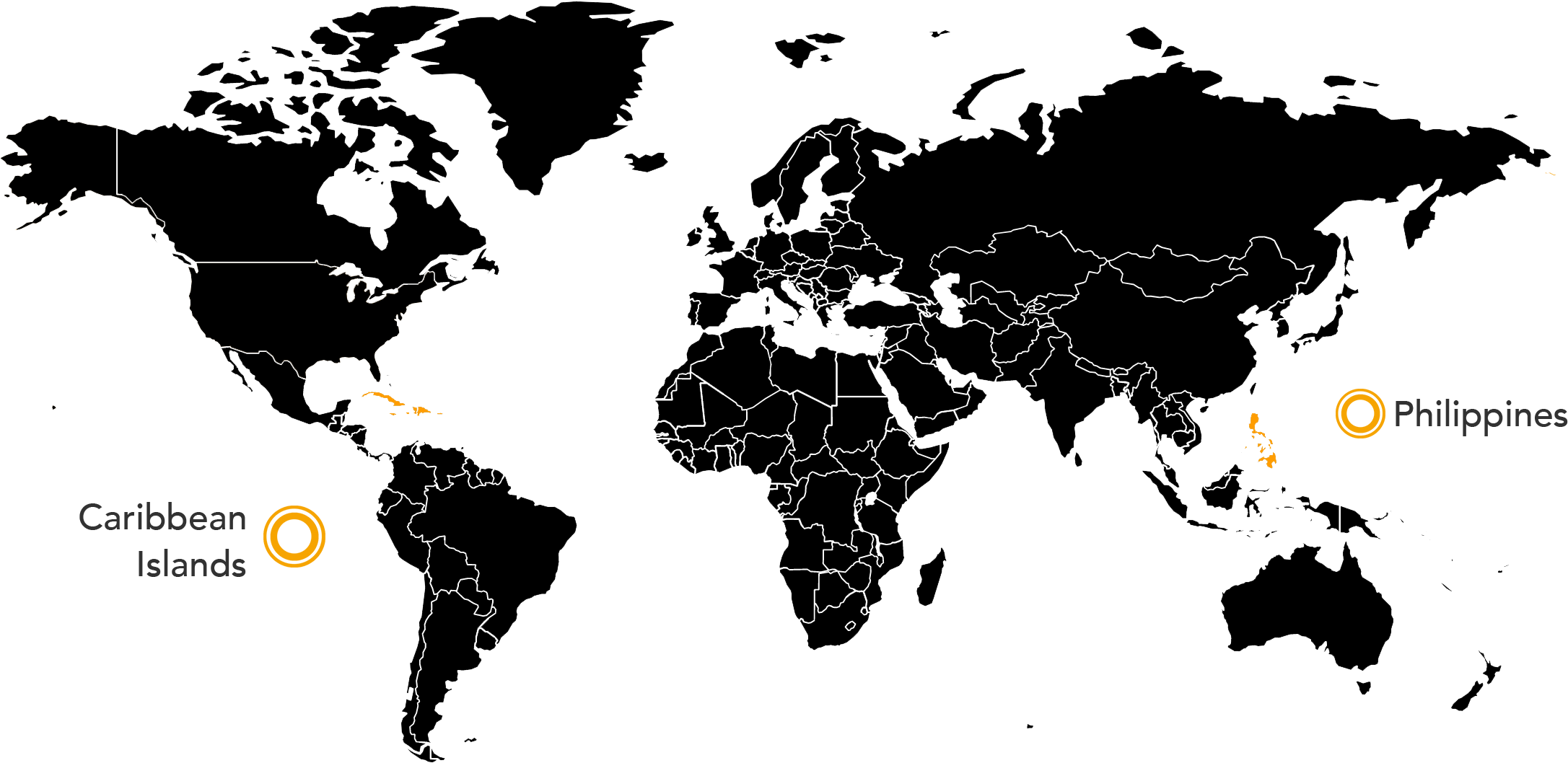 Sea Turtles Map (2220x1361), Png Download