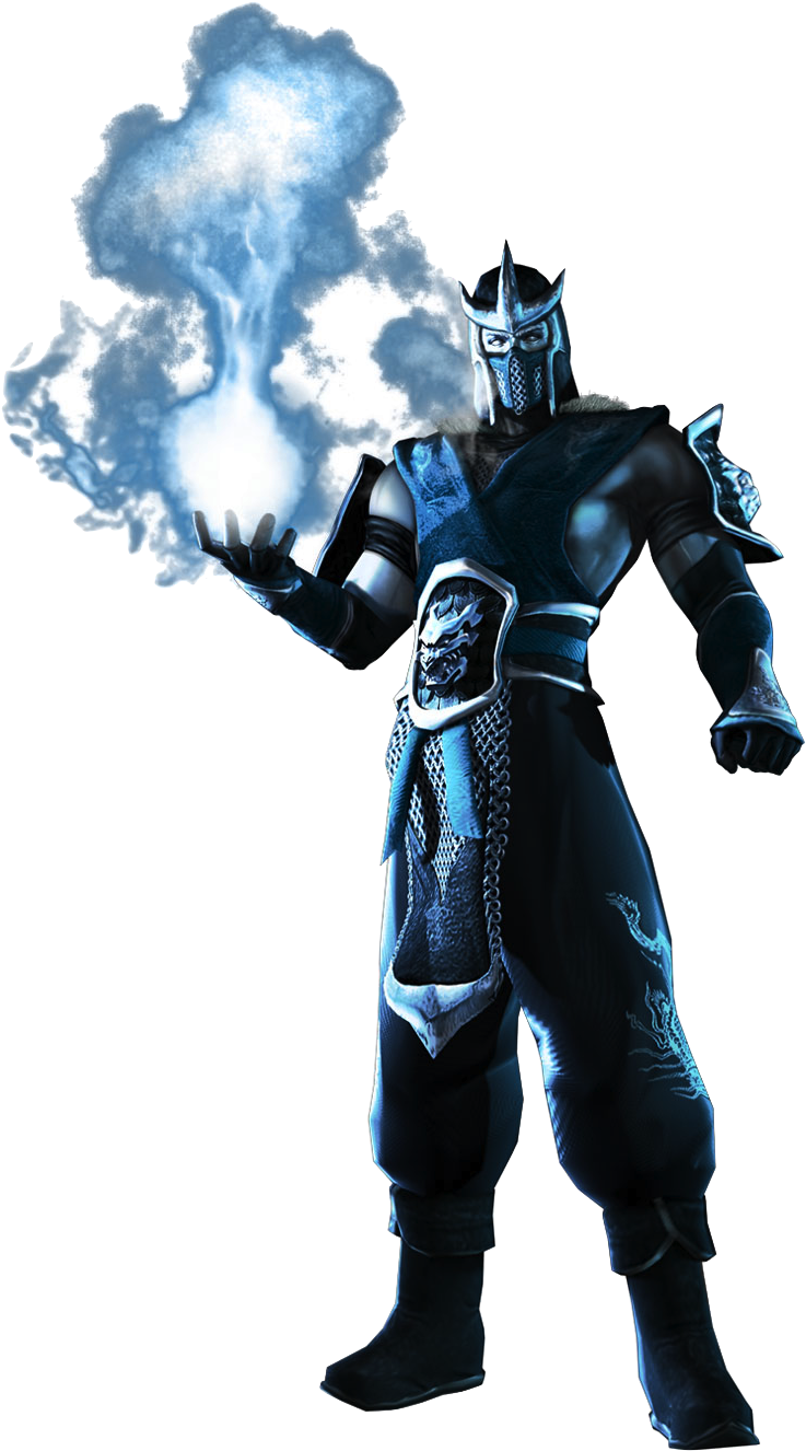 Mkd Sub-zero - Mortal Kombat 6 Sub Zero (800x1340), Png Download