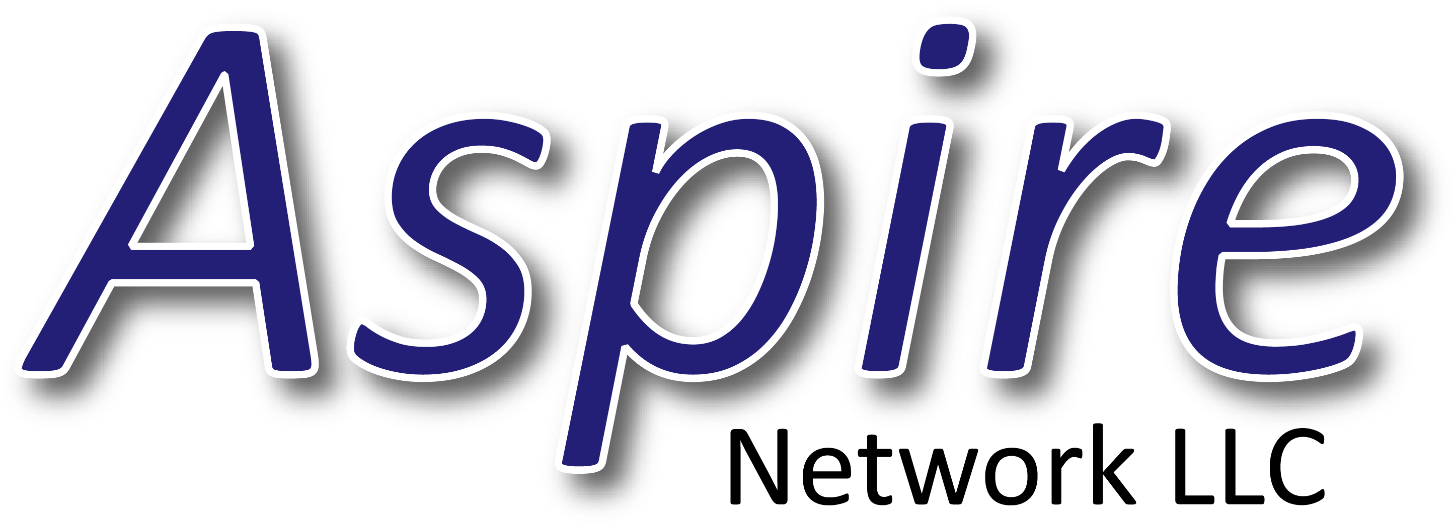 Aspire Network Llc - Graphics (2913x1063), Png Download