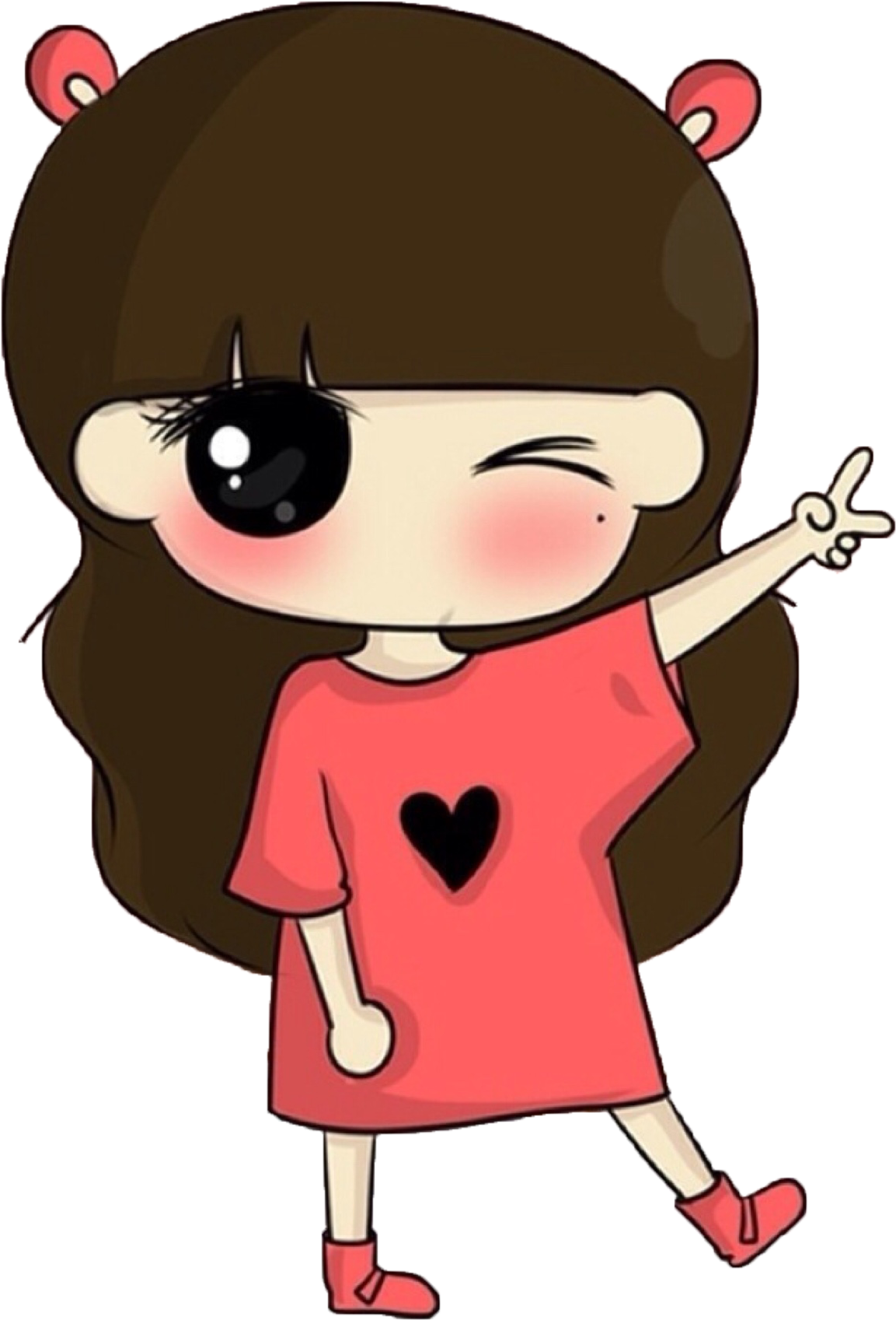Image Freeuse Cartoon Moe Q Version - Wallpaper (1200x2130), Png Download