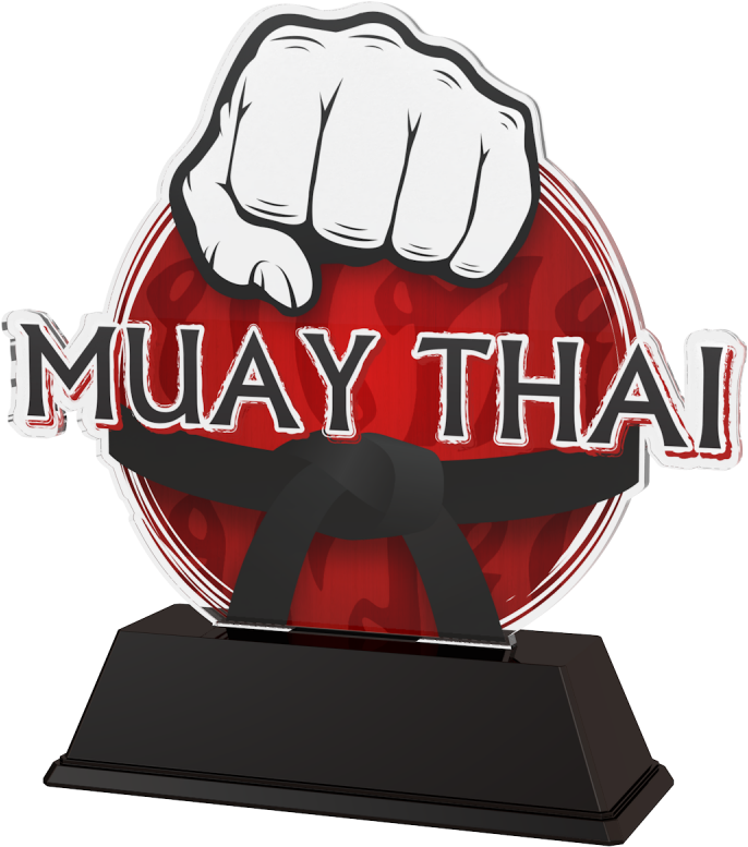 Ostrava Kick Boxing Muay Thai Trophy - Trophy (800x800), Png Download