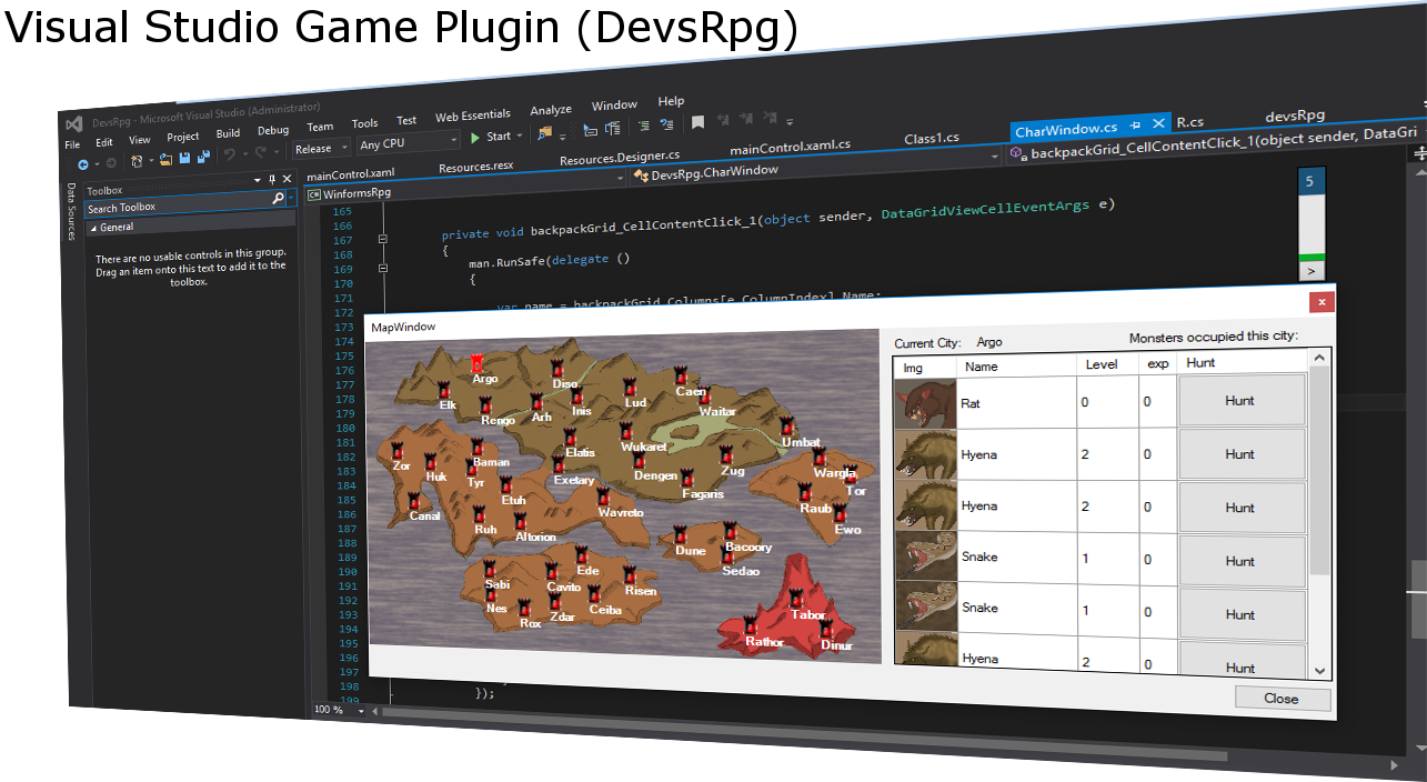 After Installation Game Plugin Into Visual Studio There - Visual Studio Game (1285x704), Png Download