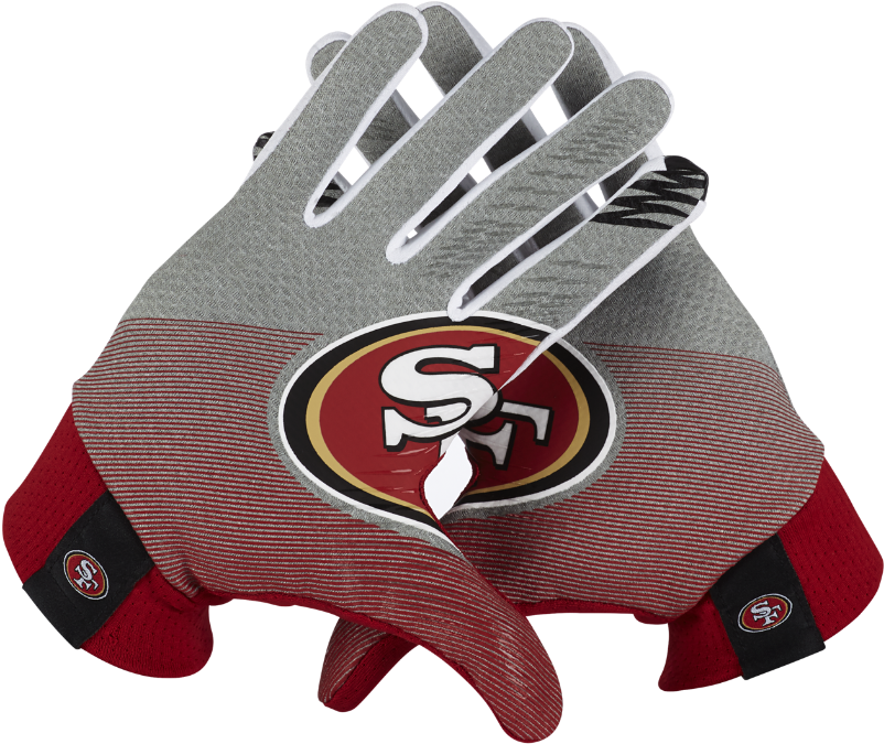 Nike Stadium Football Gloves Size - Nike Football Gloves Nike (1000x1000), Png Download