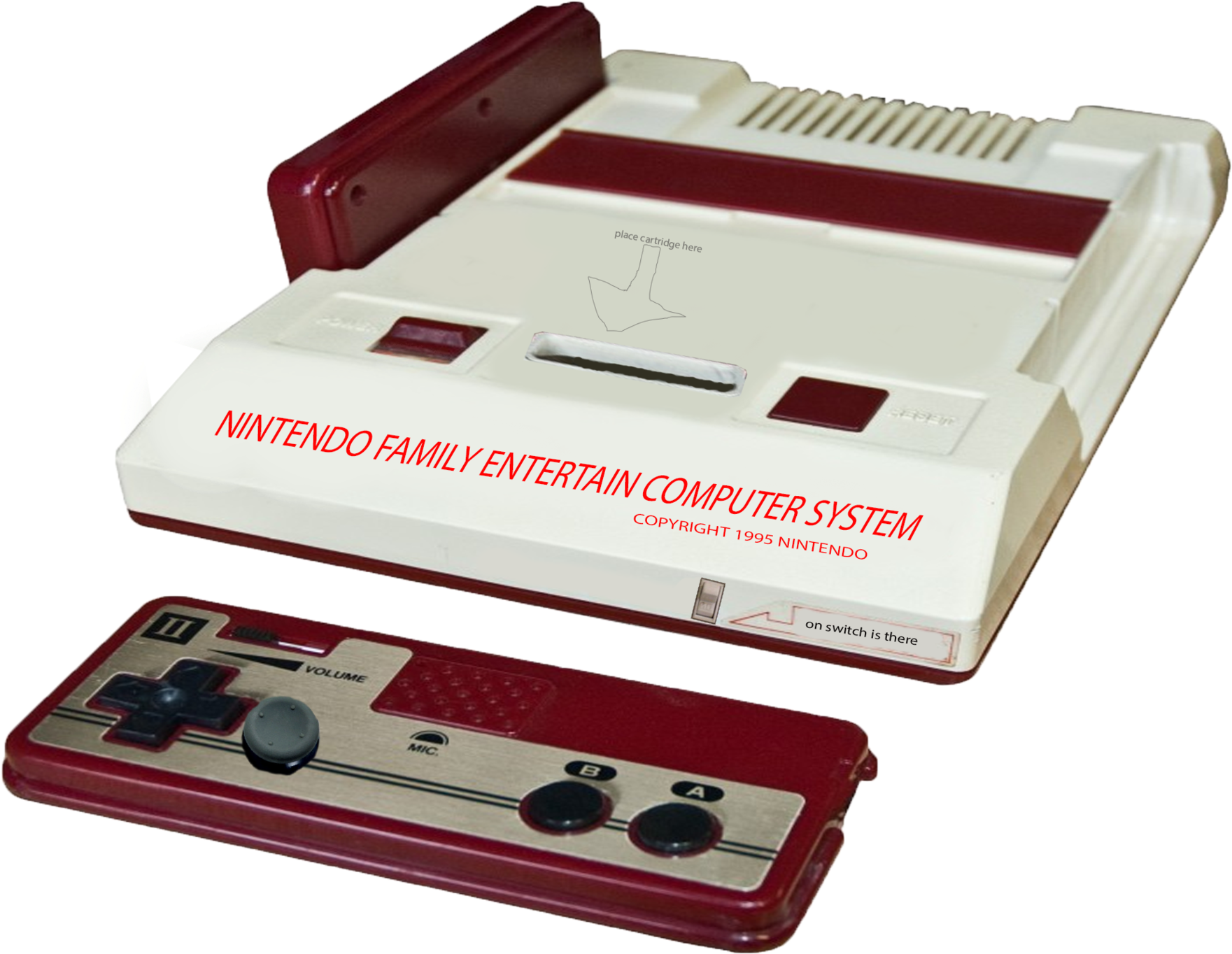 Nintendo Family Entertainment Computer System - Wiki (2000x1429), Png Download