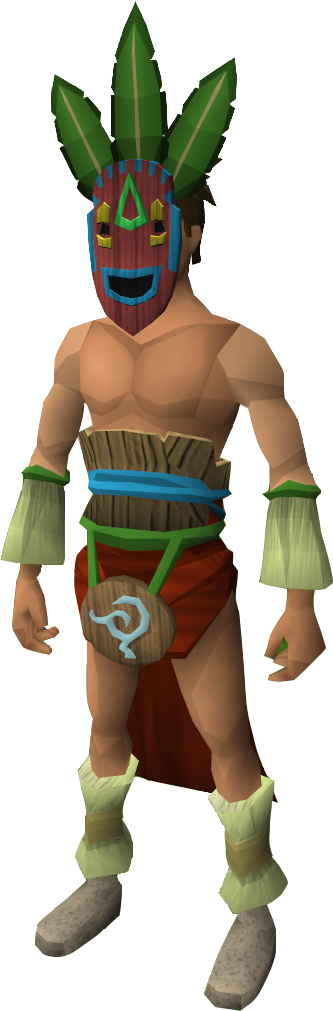 Requirements, Tier - Witch Doctor Outfit (333x1011), Png Download