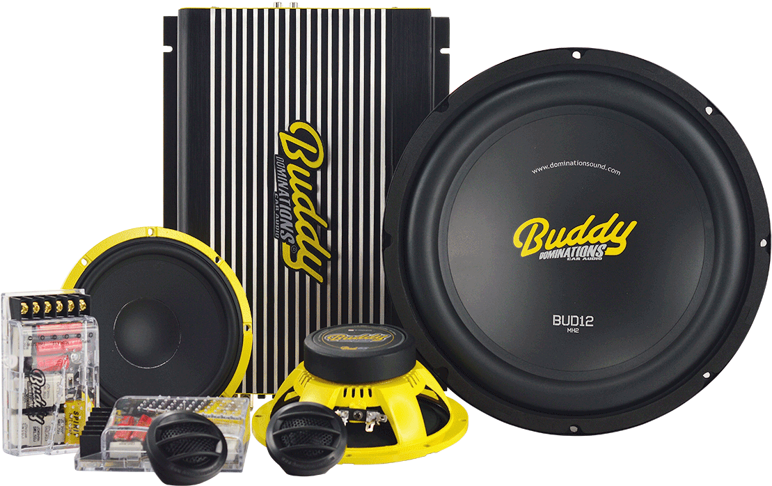 Paket Audio Mobil Buddy - Subwoofer (1280x851), Png Download