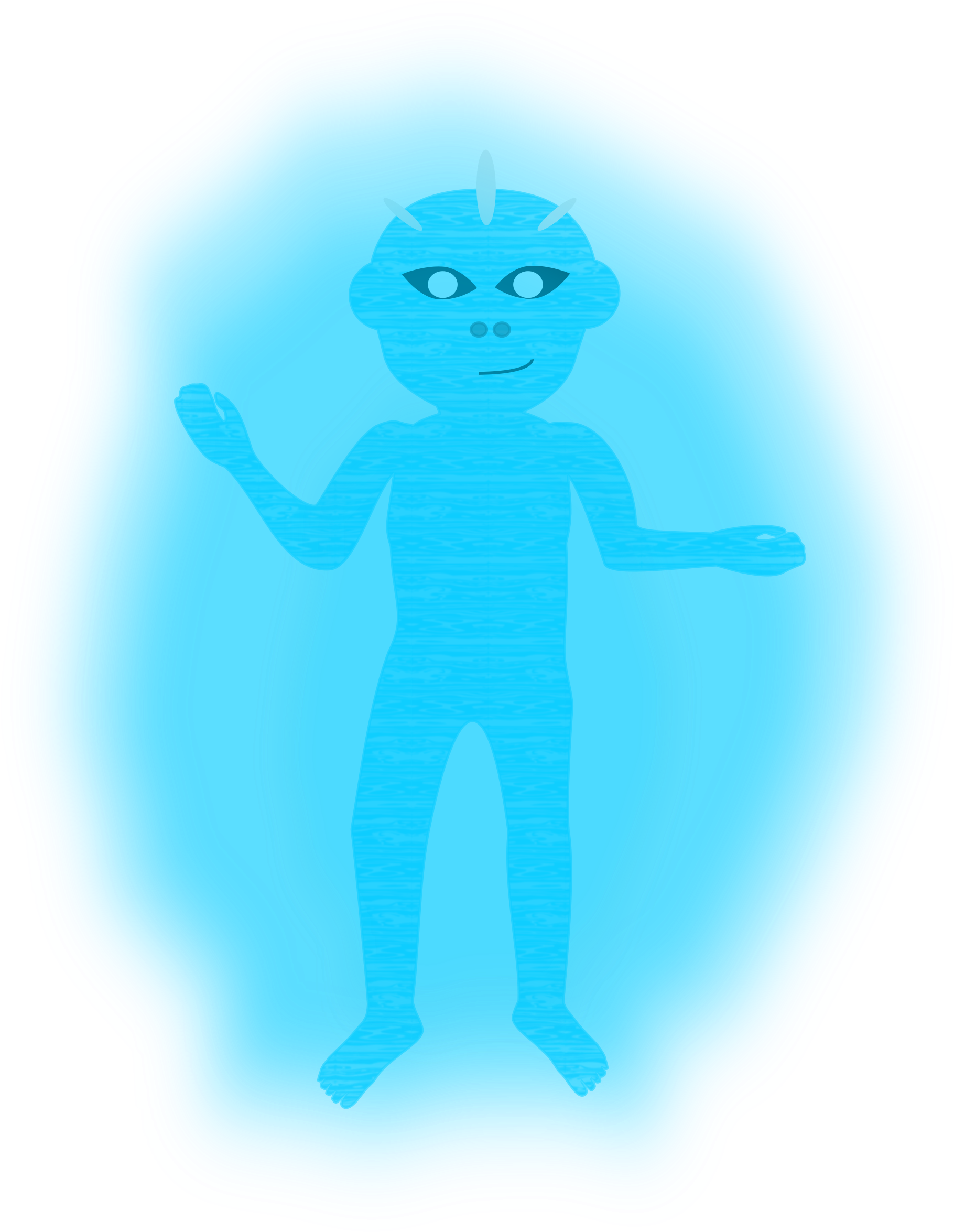 This Free Icons Png Design Of Water Elemental (1862x2400), Png Download