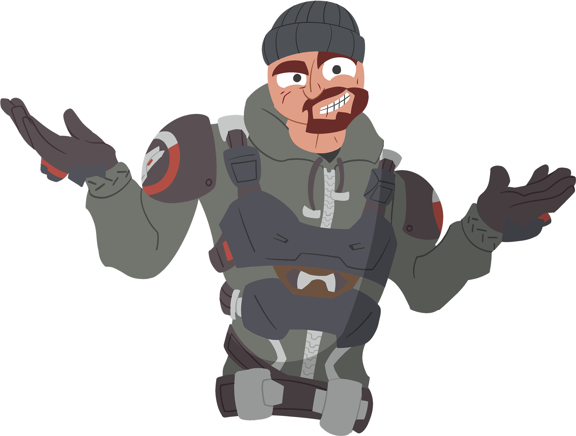 Probably Missed The Hype, But I Drew My New Favourite - Emoji Overwatch (2048x1615), Png Download