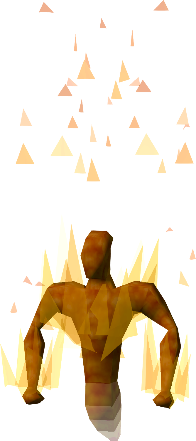 Fire Elemental - Wiki (668x1502), Png Download
