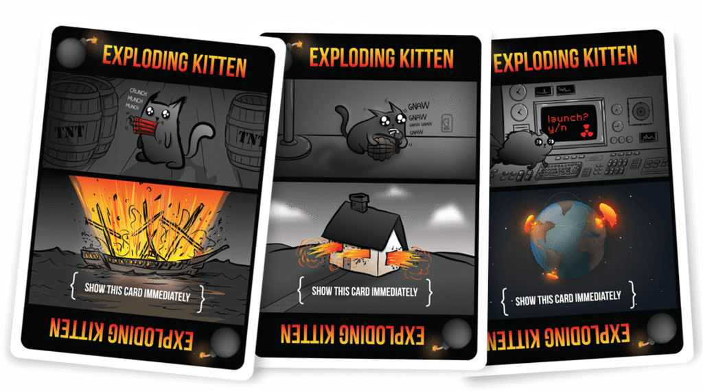 Exploding Kittens Nsfw Black Box - Exploding Kittens: A Card Game About Kittens (1024x570), Png Download