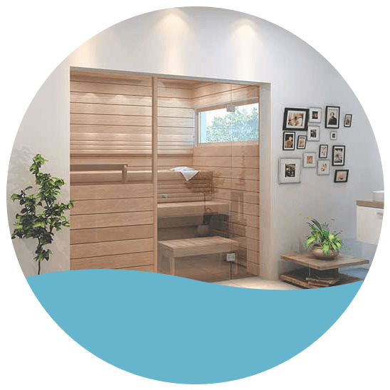Saunas (555x555), Png Download