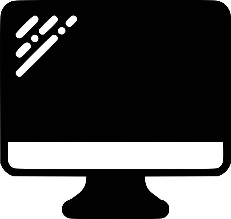 Png File Svg - Computer Monitor (981x932), Png Download