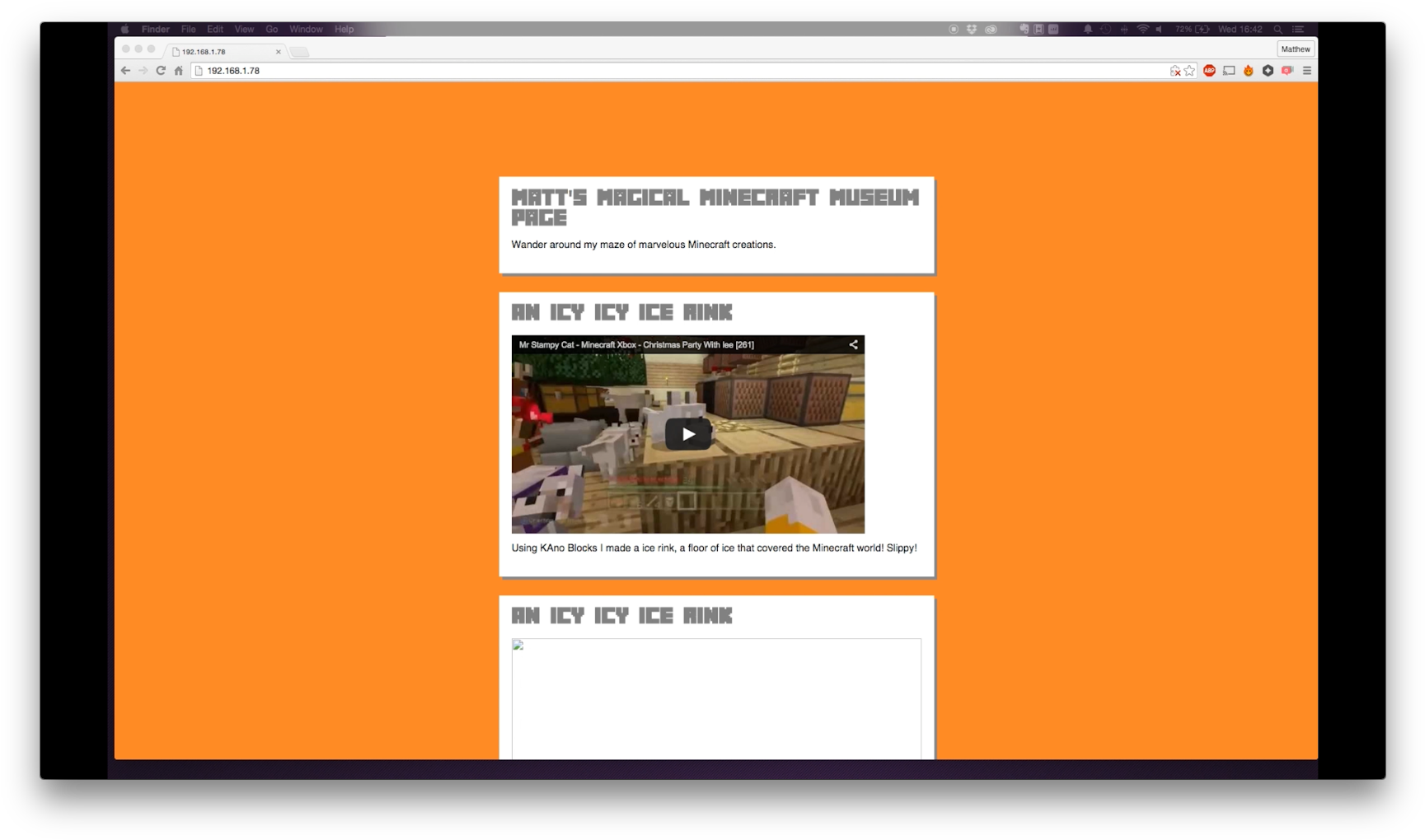 Make A Minecraft Scrapbook - Web Page (1744x1031), Png Download