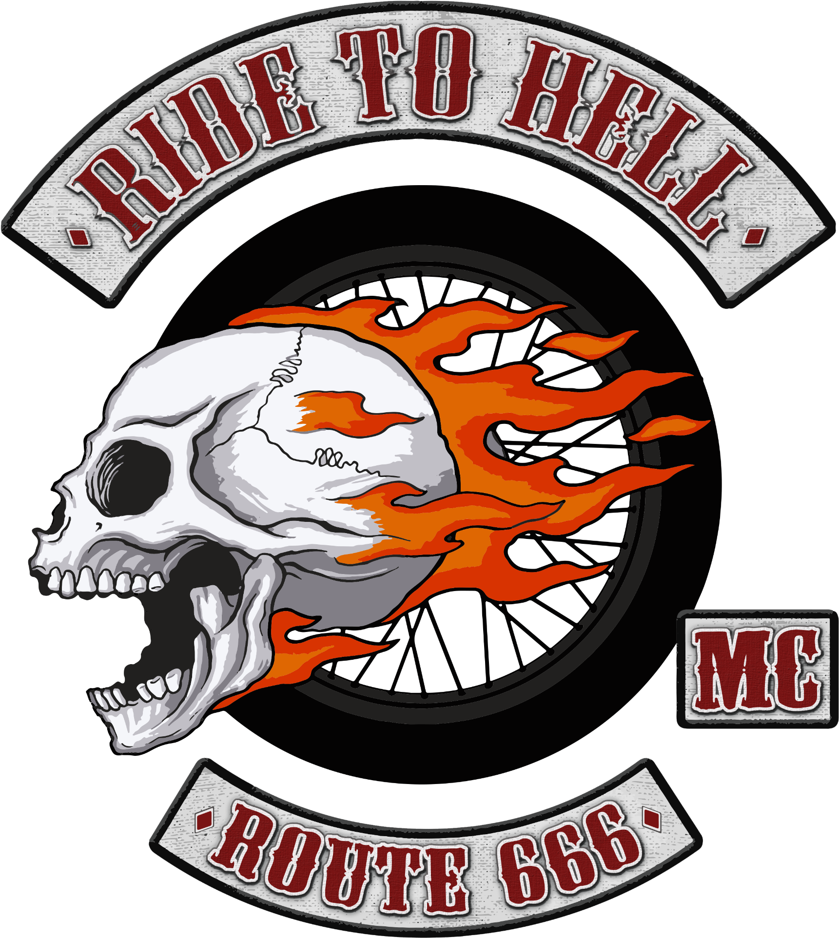 Patch - Ride To Hell Logo (1999x1999), Png Download