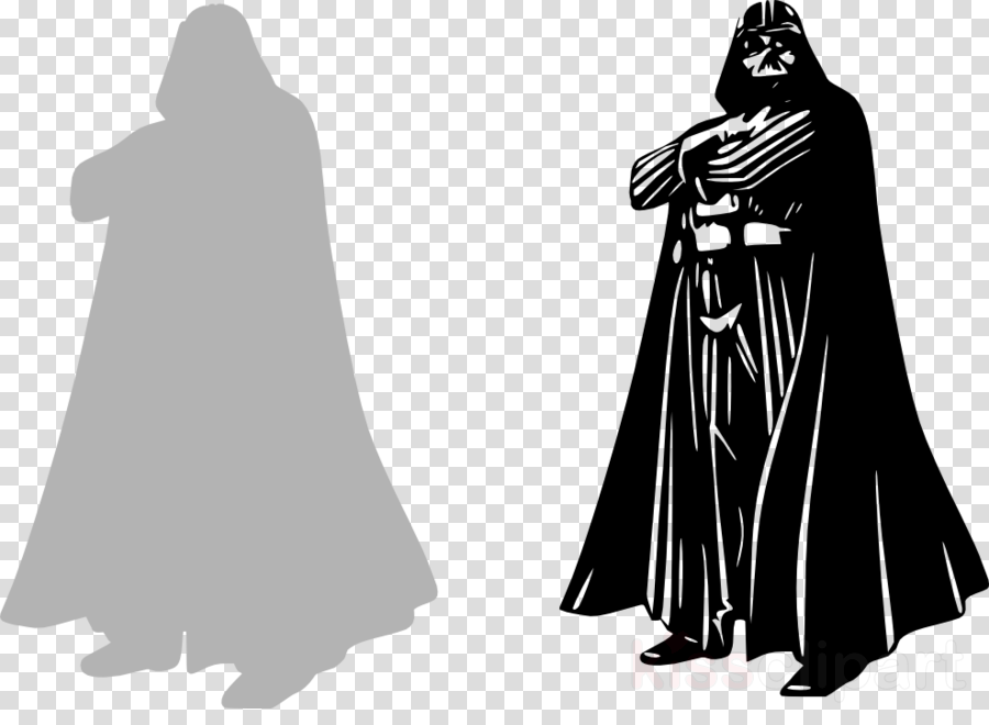 Darth Vader Clipart Anakin Skywalker Star Wars Decal - Darth Vader Star Wars Wall Art Sticker Vinyl. 50x100cm. (900x660), Png Download