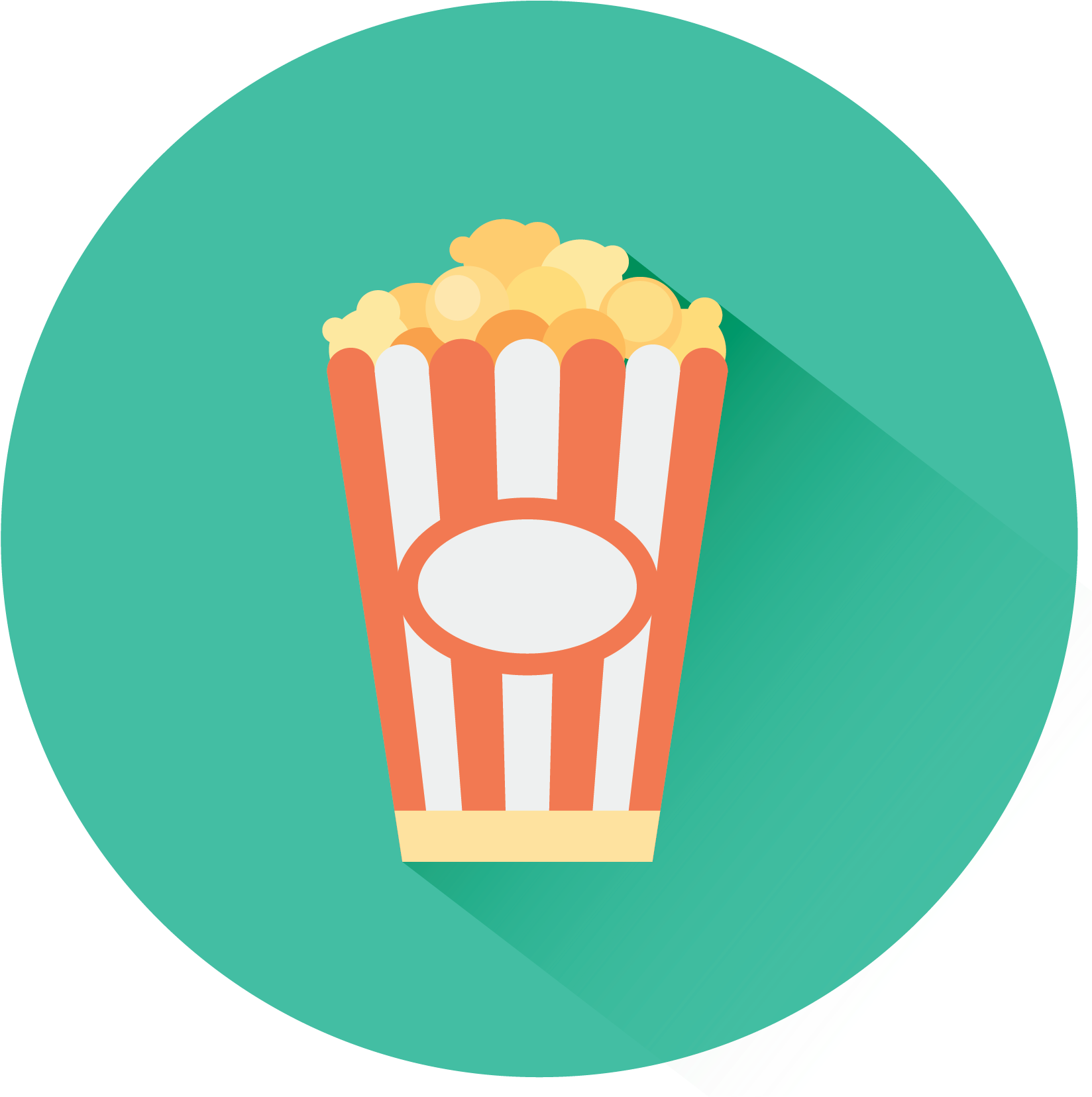 Null - Popcorn Icon Logo Png (1667x1667), Png Download
