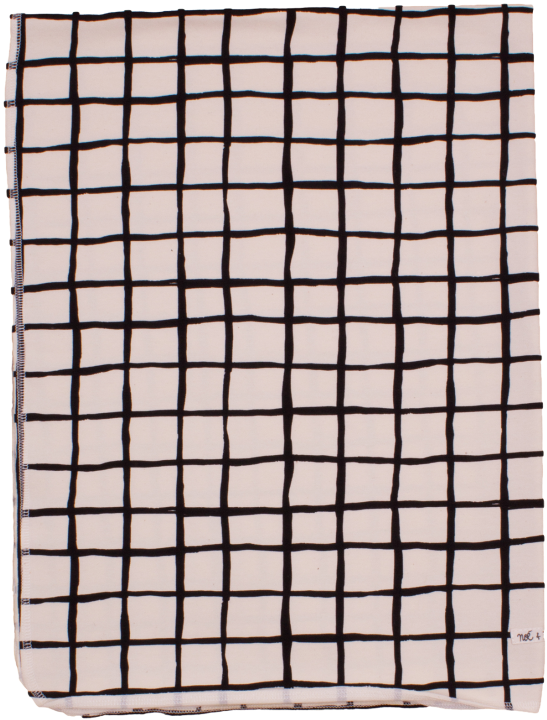 Noé & Zoë Baby Blanket Grid - Noe & Zoe Berlin Junior Bedsheet Black Grid One (960x720), Png Download