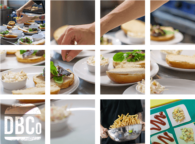 Dbc Food Grid (700x527), Png Download