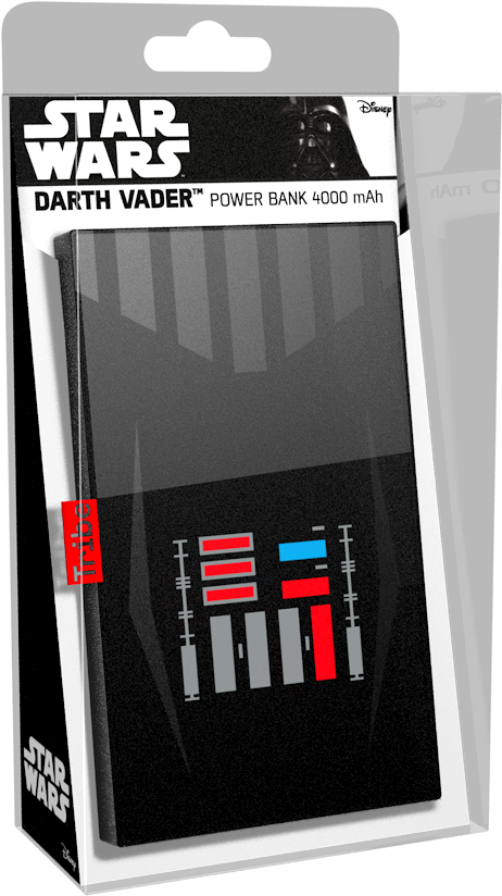 Star Wars Darth Vader Power Bank 4000 (1200x900), Png Download