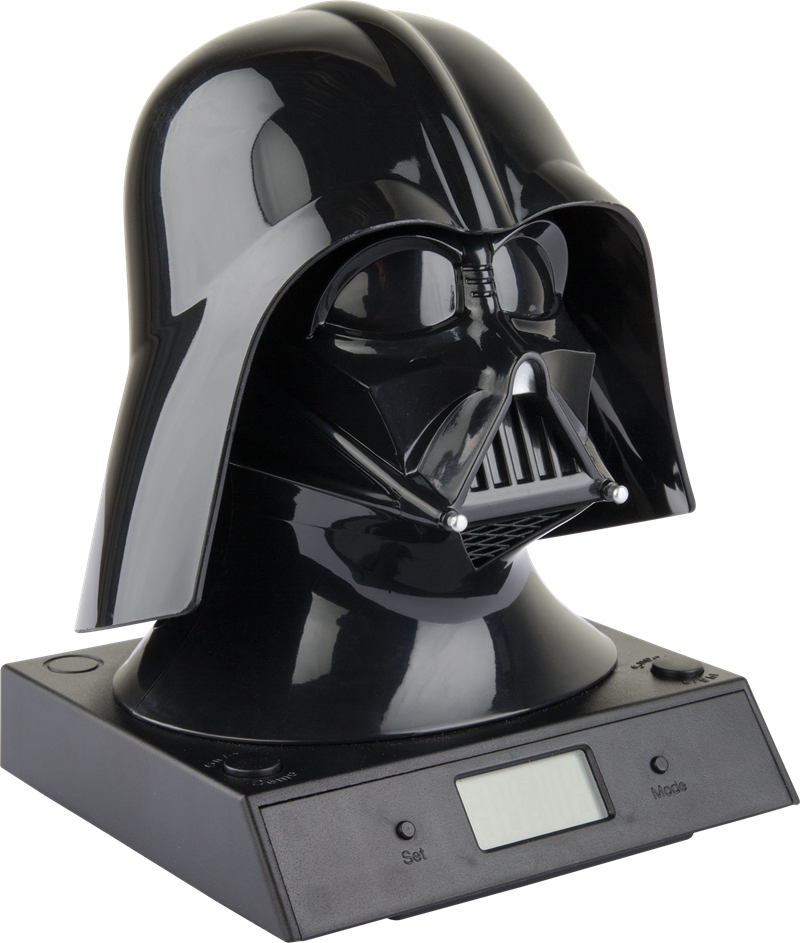 Star Wars Darth Vader Projection Clock (800x943), Png Download