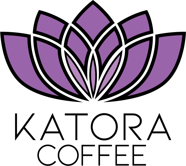 Katora Coffee - Coffee Purple Logo (731x652), Png Download