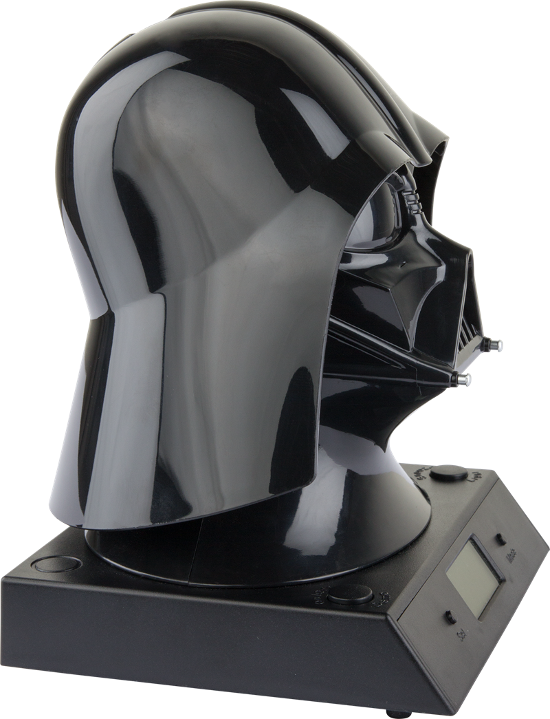 Star Wars Darth Vader Projection Clock - Marvel Comics Alarm Bells Of Spider (800x1045), Png Download