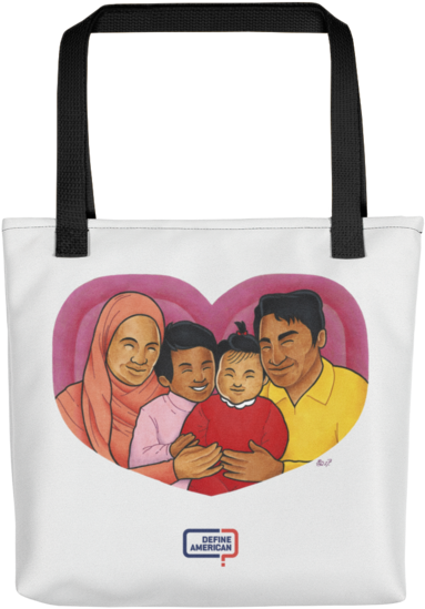 I ❤ Immigrants Tote - Tote Bag (600x600), Png Download