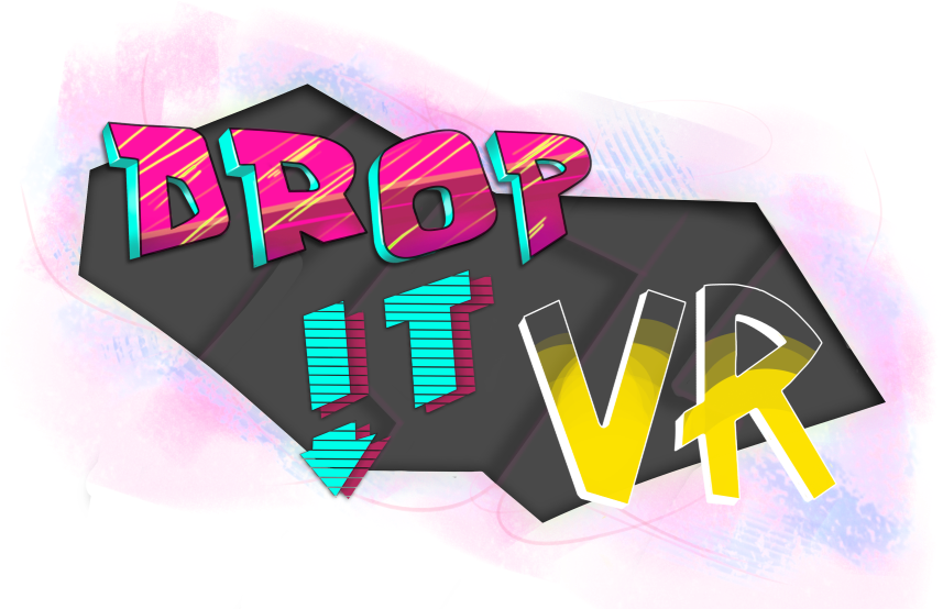 Drop It Vr Greenlit On Steam - Graphic Design (856x568), Png Download