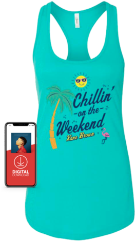 Kane Chillin Ladies Tank Experiment Digital Album - Active Tank (554x600), Png Download