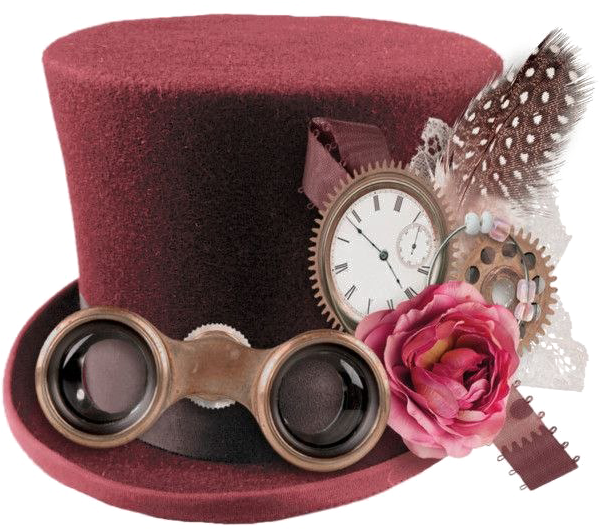 Steampunk Hat Png Image Background - Sombreros De Copa Png (600x600), Png Download