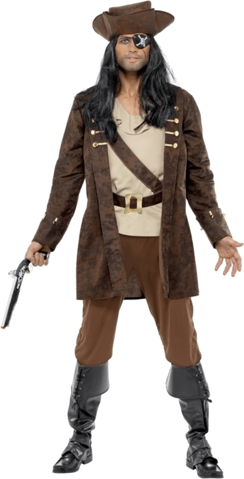 Costume Pirate (600x951), Png Download