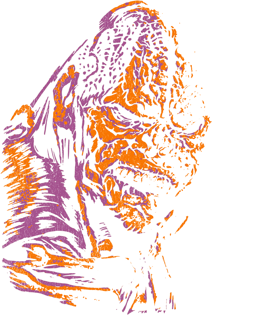 Poltergeist Ii Kane Worm Men's Ringer T-shirt - Illustration (850x1098), Png Download