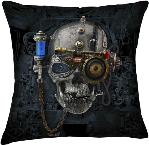 Steampunk Necronaut Cushion - Poster Corp Alchemy - Necronaut Poster Print (24 X (570x553), Png Download